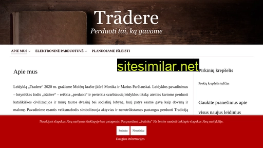 tradere.lt alternative sites