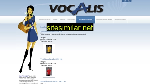 Vocalis similar sites
