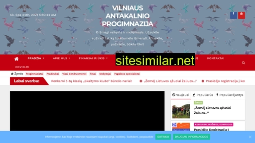 www.antakalnioprogimnazija.vilnius.lm.lt alternative sites