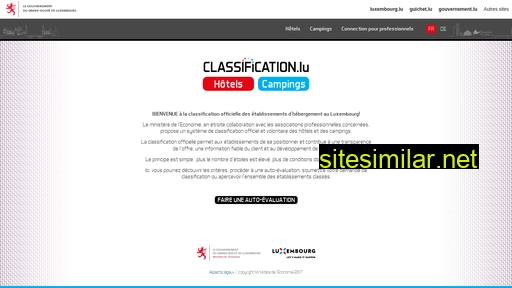 classification.lu alternative sites