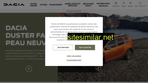 Dacia similar sites