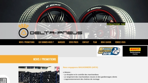 delta-pneus.lu alternative sites