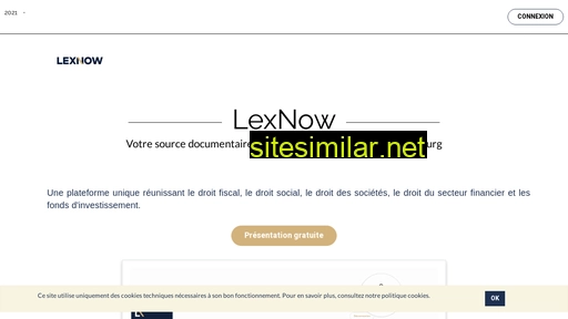 lexnow.lu alternative sites
