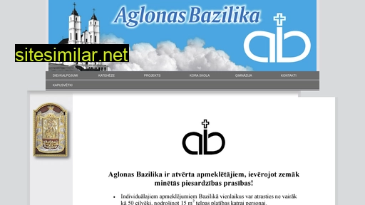 aglonasbazilika.lv alternative sites