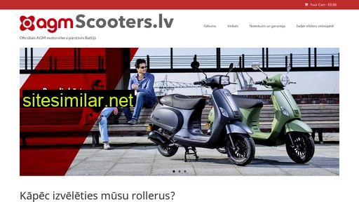 agmscooters.lv alternative sites