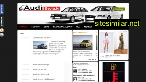 Audi-style similar sites