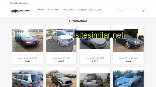 autogarant.lv alternative sites