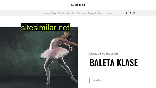 baletaklase.lv alternative sites