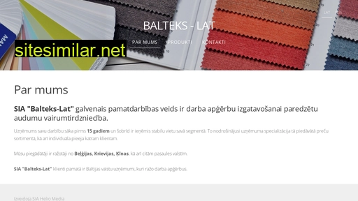 balteks.lv alternative sites