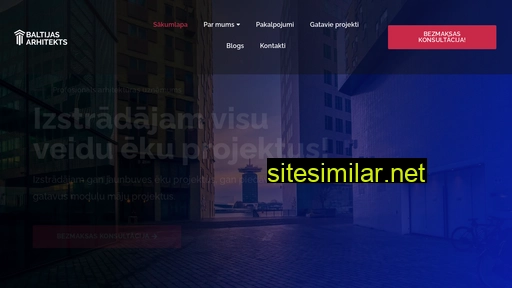 baltijasarhitekts.lv alternative sites