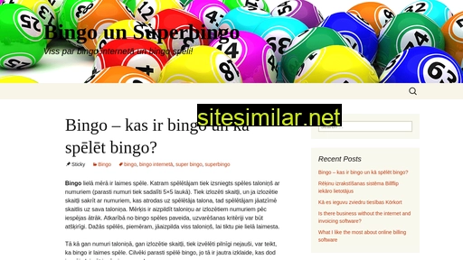 bingo.lv alternative sites