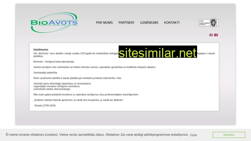 bioavots.lv alternative sites