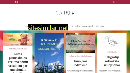 Bonifacijs similar sites