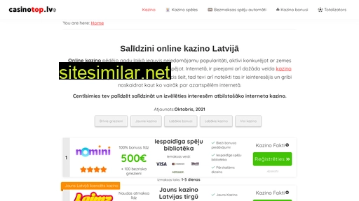 casinotop.lv alternative sites