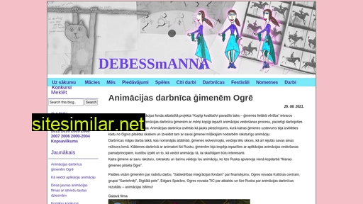 debessmanna.lv alternative sites