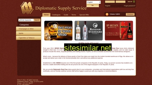 Diplomatic similar sites