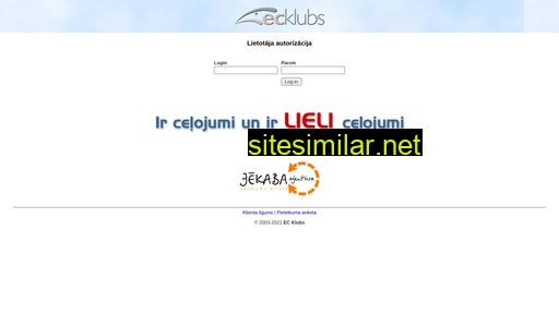 ecklubs.lv alternative sites