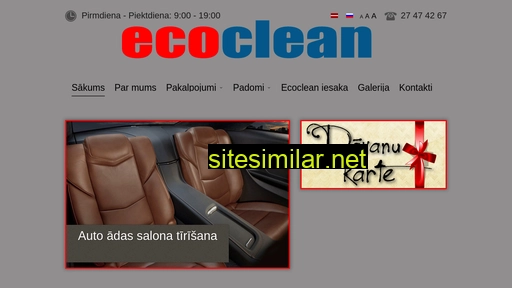ecoclean.lv alternative sites