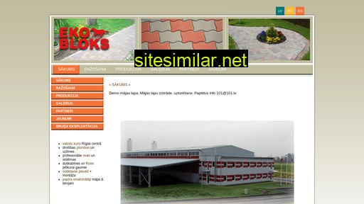 Ekobloks similar sites