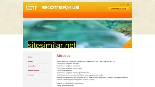 ekotermija.lv alternative sites