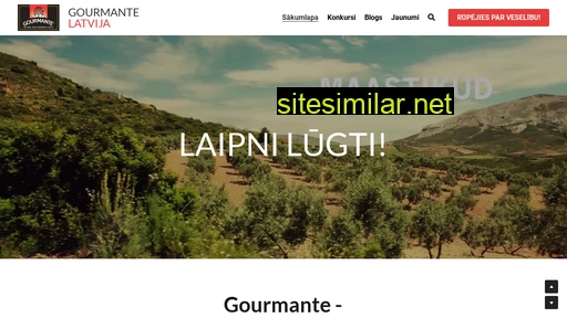 gourmante.lv alternative sites