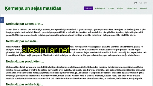 greenspa.lv alternative sites