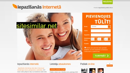 Iepazisanas-interneta similar sites
