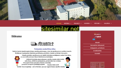 Jekabpils-3vidusskola similar sites