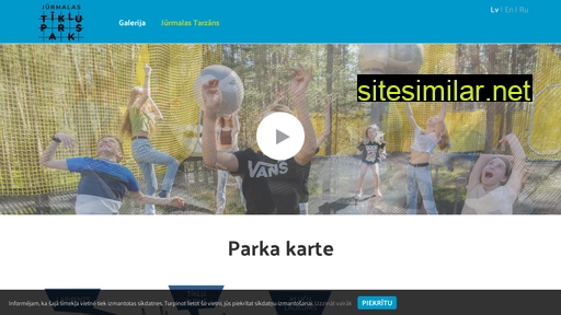 jurmalastikluparks.lv alternative sites