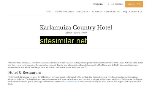 karlamuiza.lv alternative sites