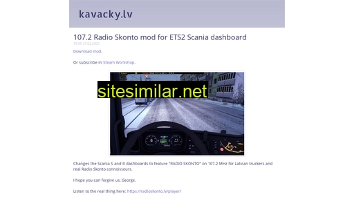 kavacky.lv alternative sites