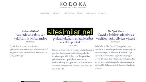 kodoka.lv alternative sites