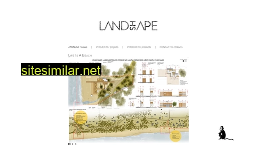 landshape.lv alternative sites