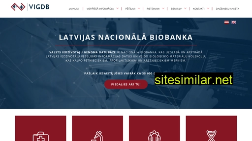 Latvianbiobank similar sites