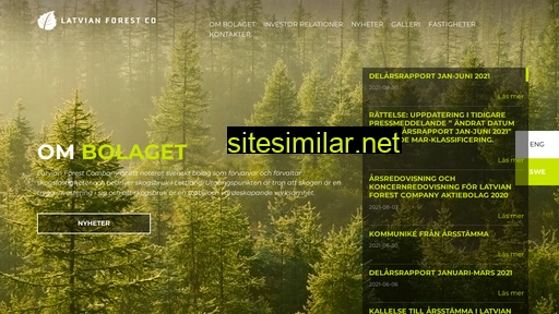 latvianforest.lv alternative sites