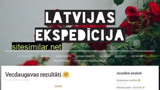 latvijasekspedicija.lv alternative sites