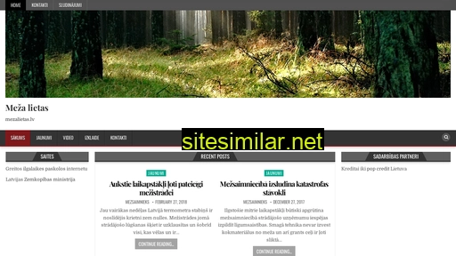 Mezalietas similar sites