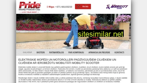mobilityscooter.lv alternative sites