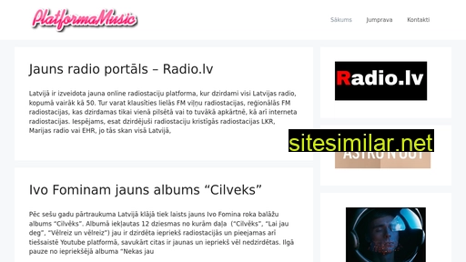 platformamusic.lv alternative sites