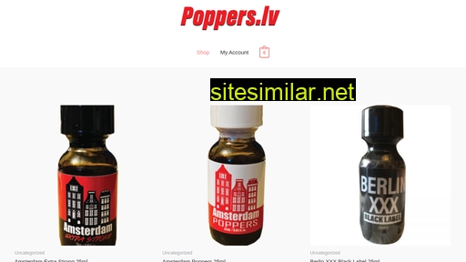 Poppers similar sites