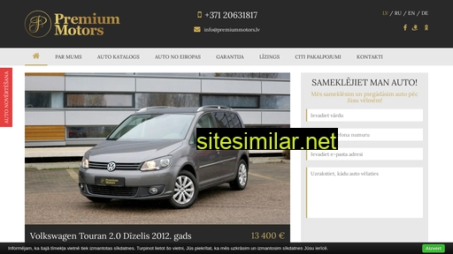 Premiummotors similar sites