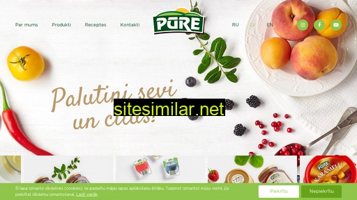 purefood.lv alternative sites