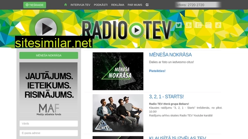 radiotev.lv alternative sites