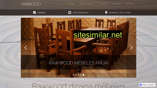 rawwood.lv alternative sites