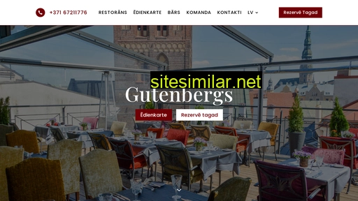Restaurant-gutenbergs similar sites