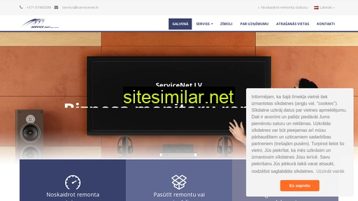 servicenet.lv alternative sites