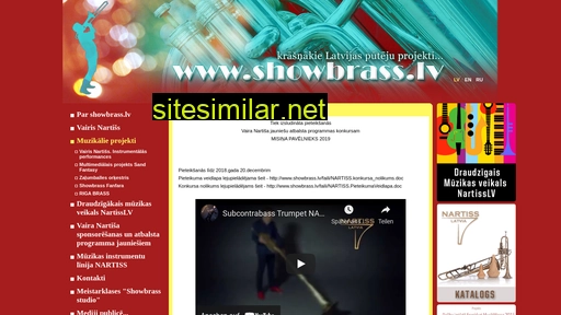 showbrass.lv alternative sites