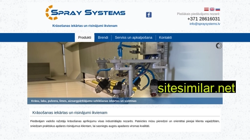 spraysystems.lv alternative sites