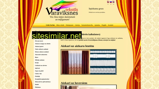 tekstil.lv alternative sites