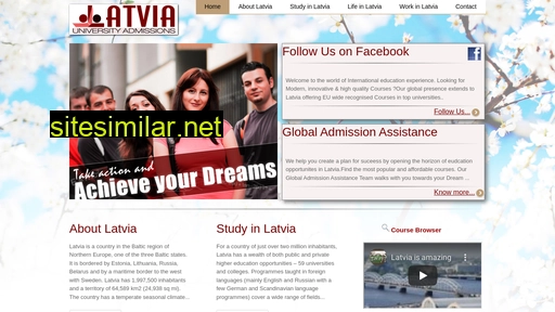universityadmissions.lv alternative sites
